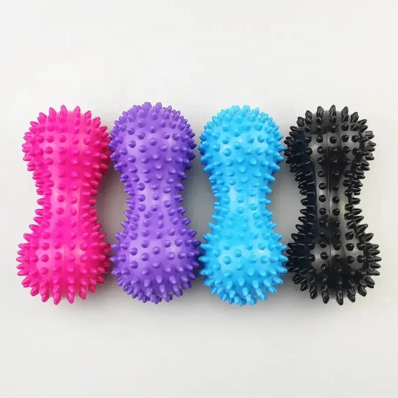 Rolo de Massagem em Duas Cabeças – Alívio Muscular Profundo e Relaxamento Feminino Total