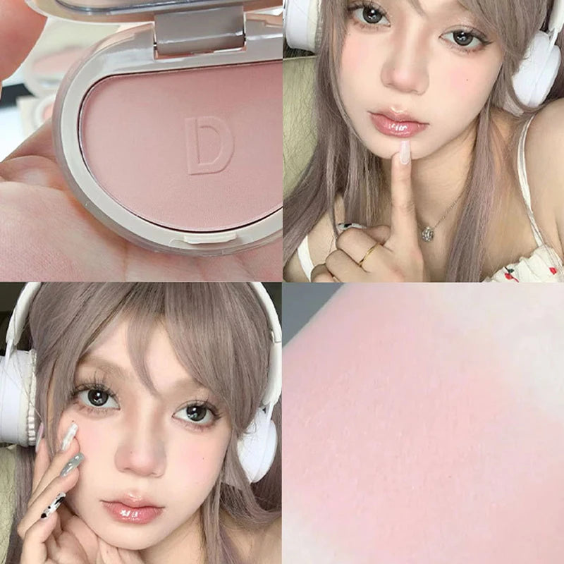 🍯 Blush em Pó Monocromático DaimAnpu – Efeito Mel Fosco e Luminoso 💖