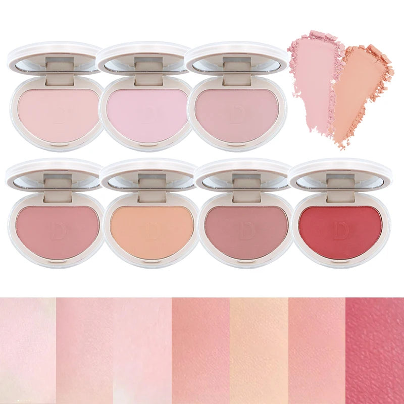 🍯 Blush em Pó Monocromático DaimAnpu – Efeito Mel Fosco e Luminoso 💖