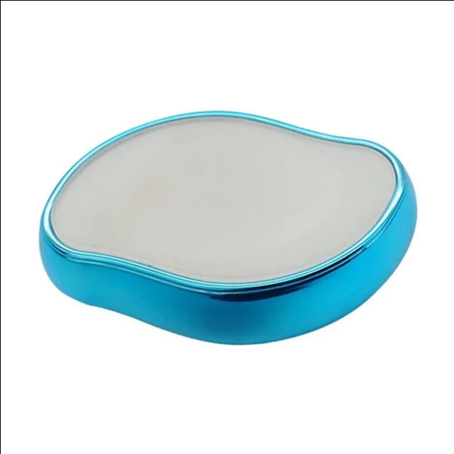 Depilador de Cristal Reutilizável – Remoção Suave e Indolor para Corpo e Axilas