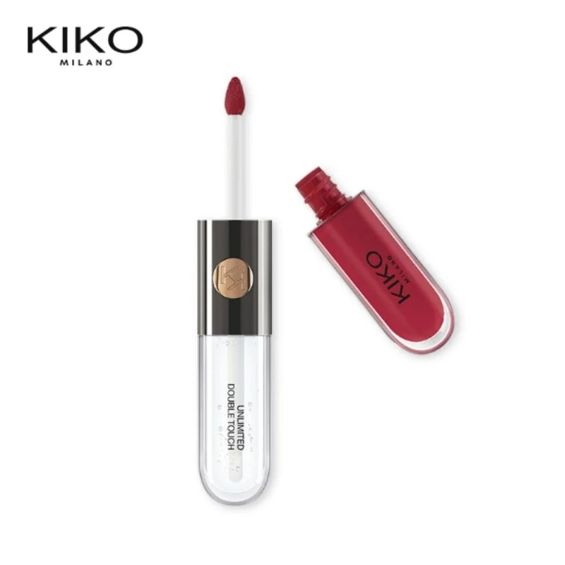 Batom 2 em 1 KIKO Milano – Base Colorida + Gloss Hidratante
