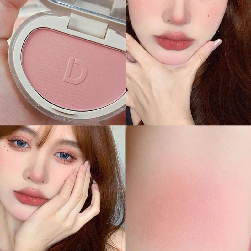 🍯 Blush em Pó Monocromático DaimAnpu – Efeito Mel Fosco e Luminoso 💖