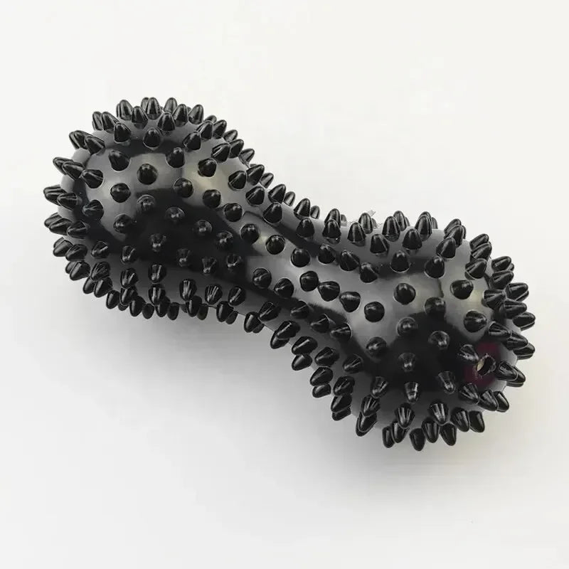 Rolo de Massagem em Duas Cabeças – Alívio Muscular Profundo e Relaxamento Feminino Total