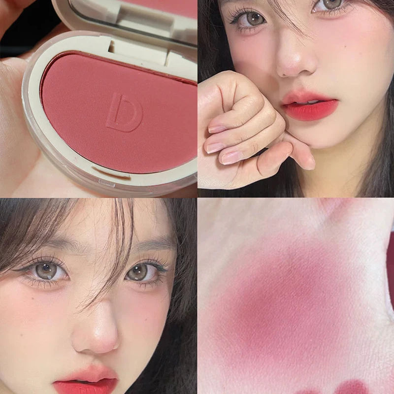 🍯 Blush em Pó Monocromático DaimAnpu – Efeito Mel Fosco e Luminoso 💖