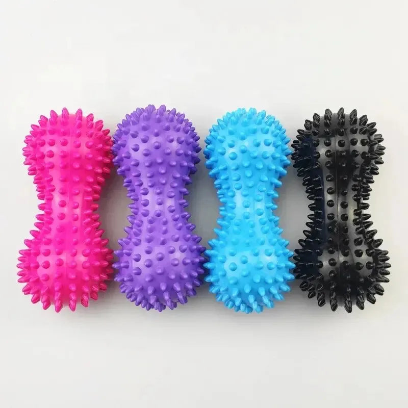 Rolo de Massagem em Duas Cabeças – Alívio Muscular Profundo e Relaxamento Feminino Total
