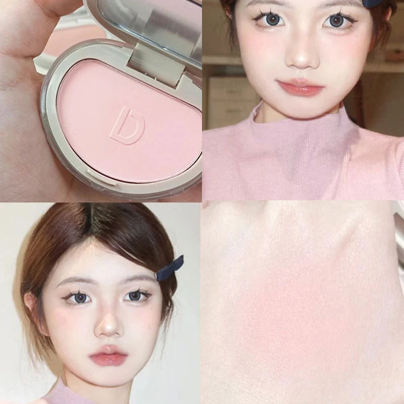 🍯 Blush em Pó Monocromático DaimAnpu – Efeito Mel Fosco e Luminoso 💖