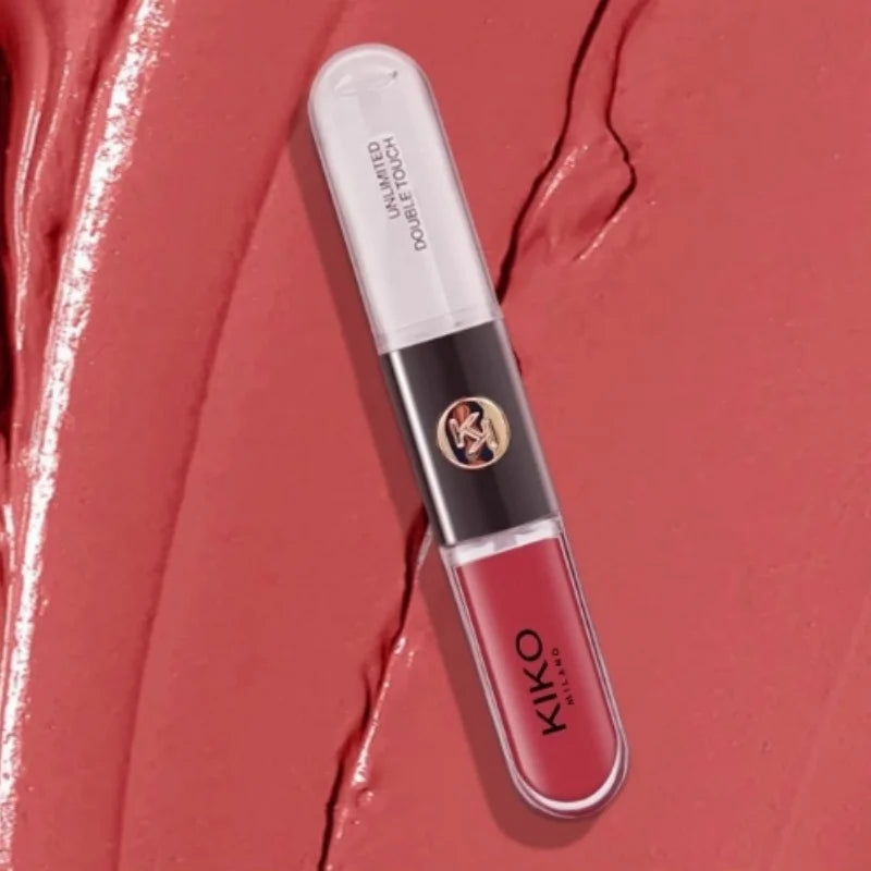 Batom 2 em 1 KIKO Milano – Base Colorida + Gloss Hidratante