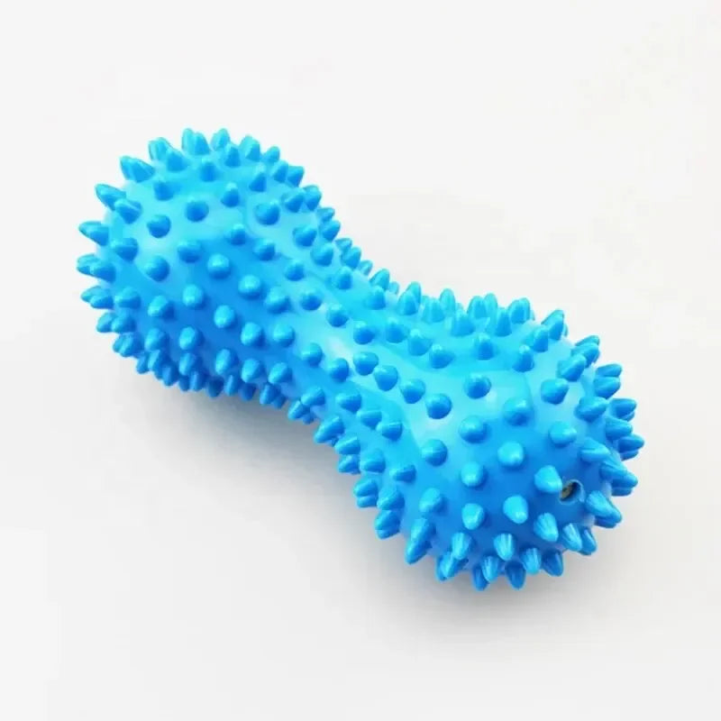 Rolo de Massagem em Duas Cabeças – Alívio Muscular Profundo e Relaxamento Feminino Total