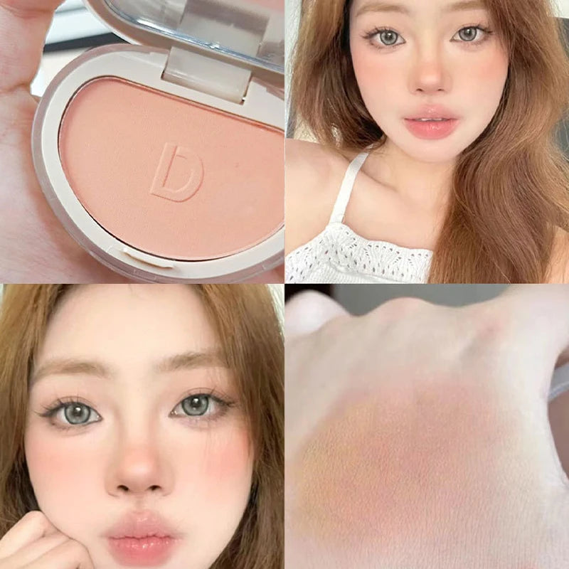 🍯 Blush em Pó Monocromático DaimAnpu – Efeito Mel Fosco e Luminoso 💖